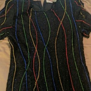 Vintage Beaded Dress